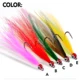 Mosca streamer bucktail PROBEROS para trucha y lubina con teaser - imagen 3