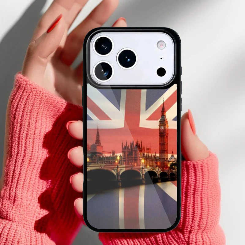 Vista del diseño de Londres en la funda