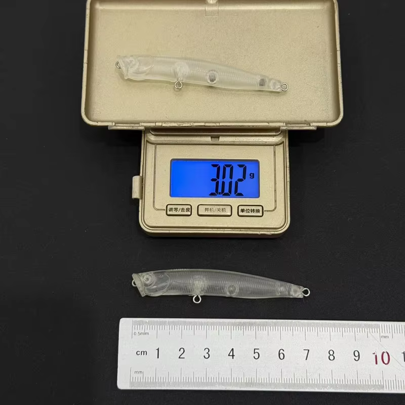 Señuelo popper sin pintar 70mm 3g para pesca en salado