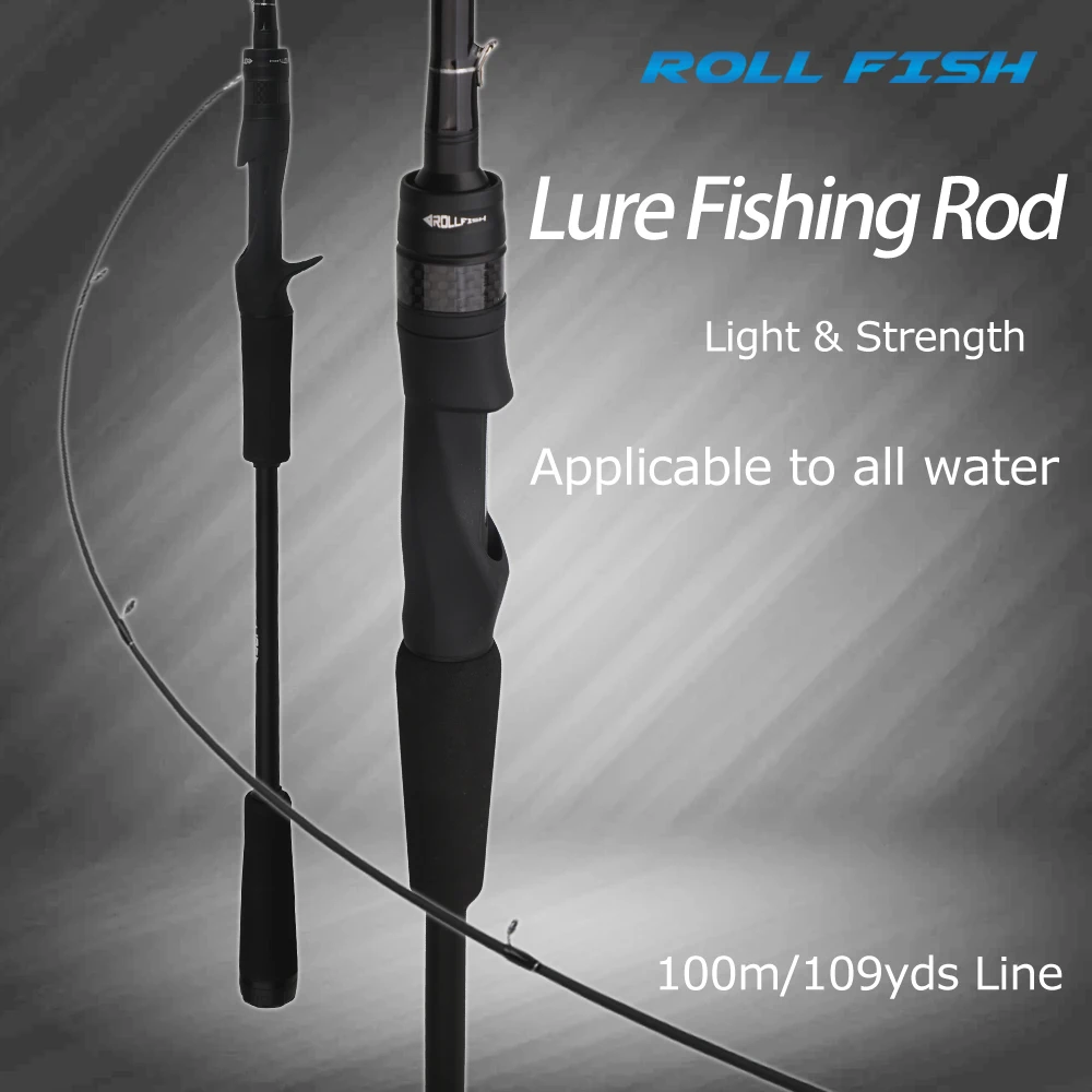 Caña ROLLFISH M Action de alta sensibilidad para spinning y casting - imagen 2
