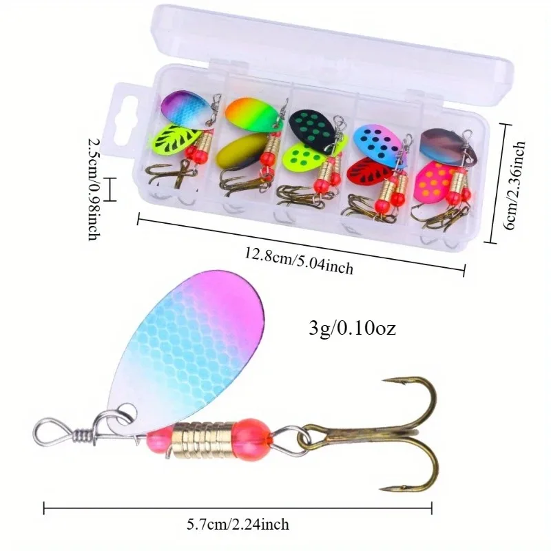Señuelo cuchara spinner de metal Ackibbik – Spoonbait - imagen 2