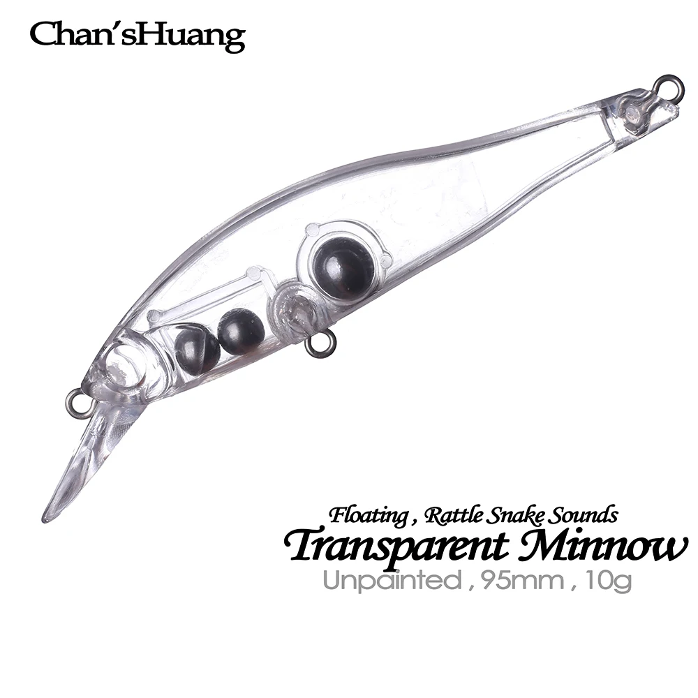 Chan'sHuang Piscardo Artesanal – Señuelo Flotante Transparente