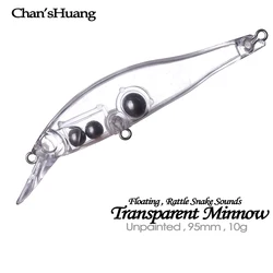 Chan'sHuang Piscardo Artesanal – Señuelo Flotante Transparente