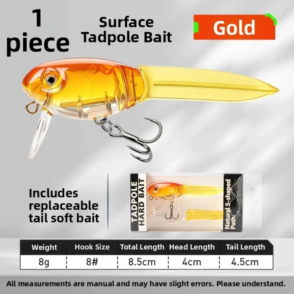 Señuelo Minnow Articulado de Hundimiento Lento para Lance Largo - imagen 5