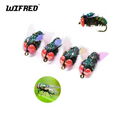 WIifreo Mosca Artificial realista para lubina y trucha