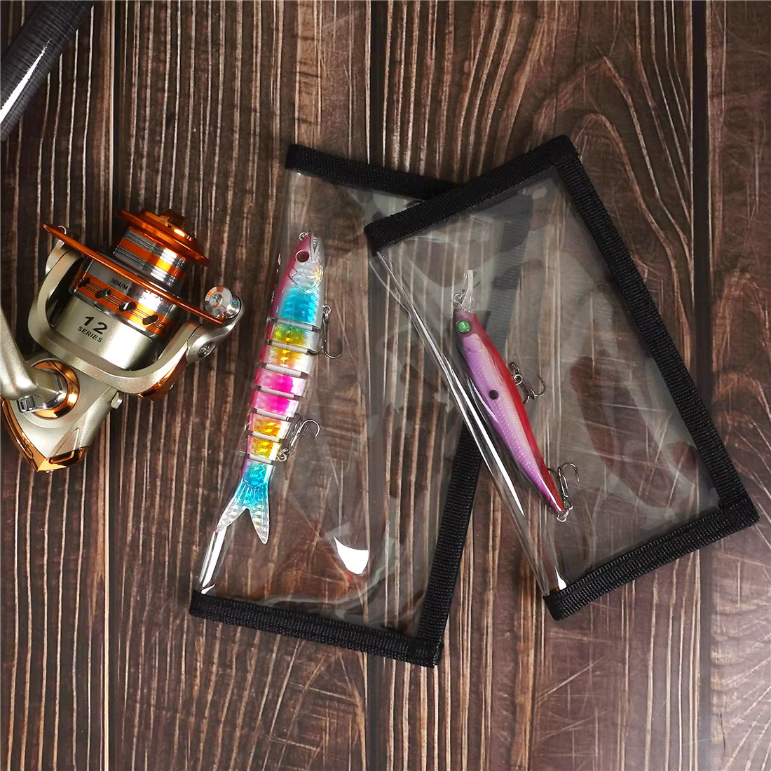 Protectores de anzuelos para pesca PVC transparente en agua salada - imagen 4