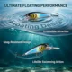Crankbait flotante de plástico duro para lucio – mini señuelo - imagen 4