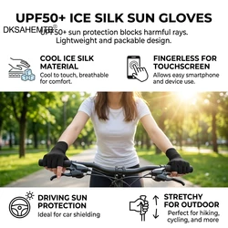 Guantes ciclismo mujer transpirables pantalla táctil antideslizantes