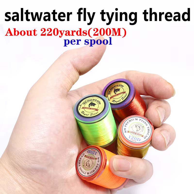 Hilo monofilamento 120D – Alta resistencia para atar moscas agua salada - imagen 4