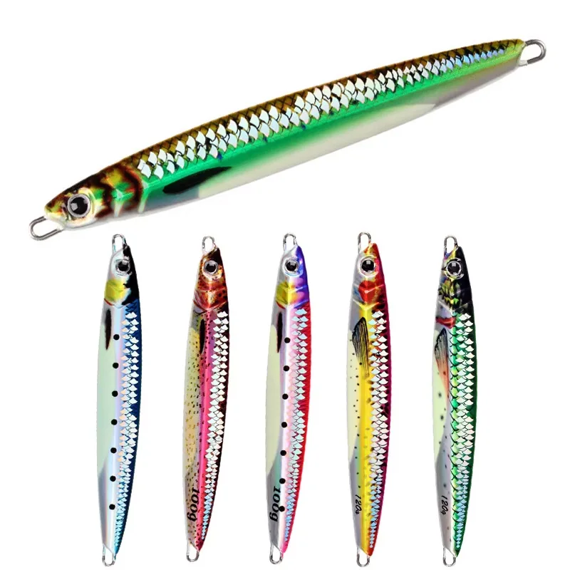 Jigging metálico TAKEDO MJ08 en acción