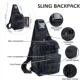 Bandolera táctica de nailon impermeable para el pecho EDC - imagen 4