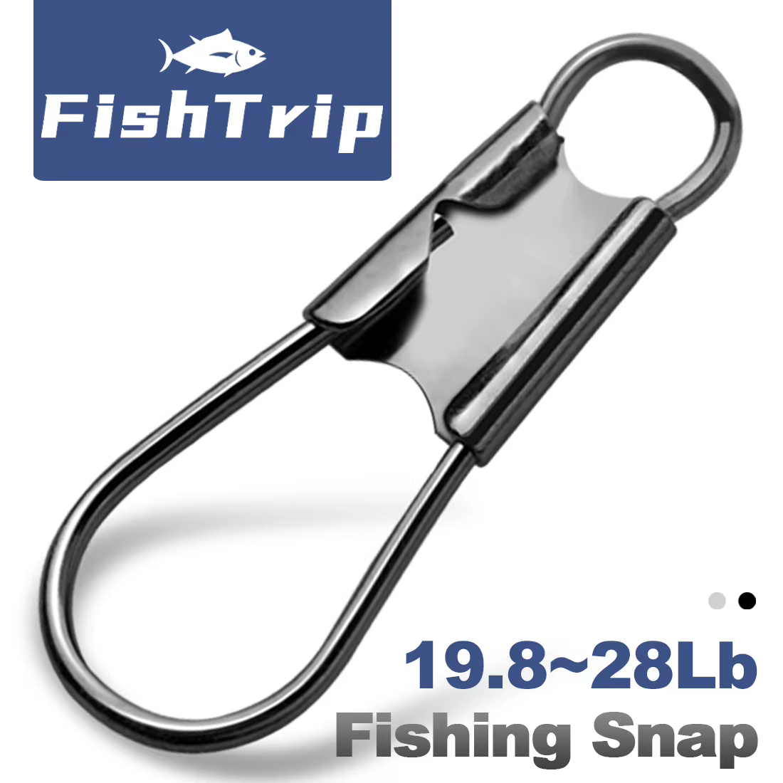 Conector presión FishTrip – Acero inoxidable para aparejos