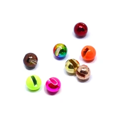Cuentas Ranuradas Tungsteno 3-4mm para Mosca Jig – Hundimiento Rápido