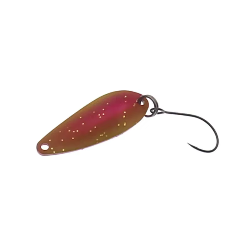 Cuchara metálica 30mm – Spinner de cobre para trucha y perca - imagen 4