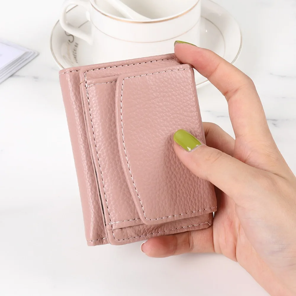 Monedero antirrobo de cuero PU gran capacidad con múltiples tarjetas - imagen 2