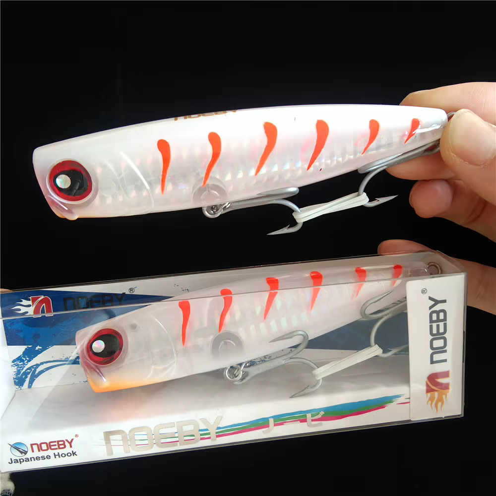 Noeby Popper Topwater – Señuelo duro para agua dulce y salada