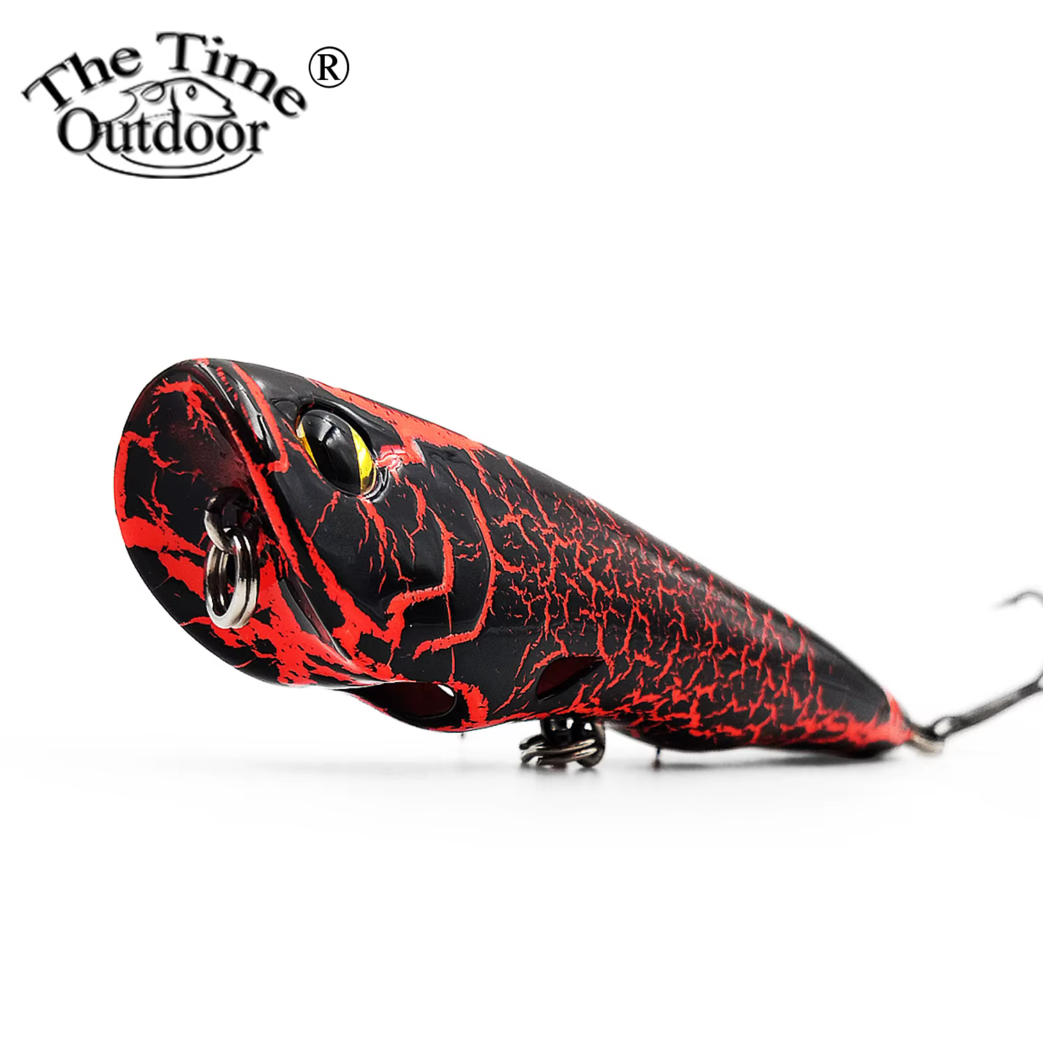 Castfanatic JS90 Popper Topwater – Señuelo flotante para lubina - imagen 5