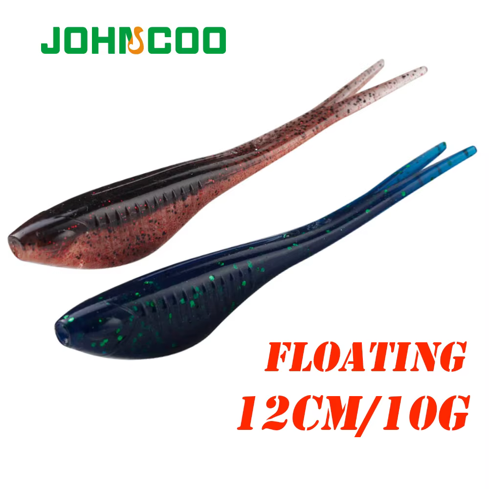 Señuelo suave flotante paseo del perro 12cm 10g - imagen 2