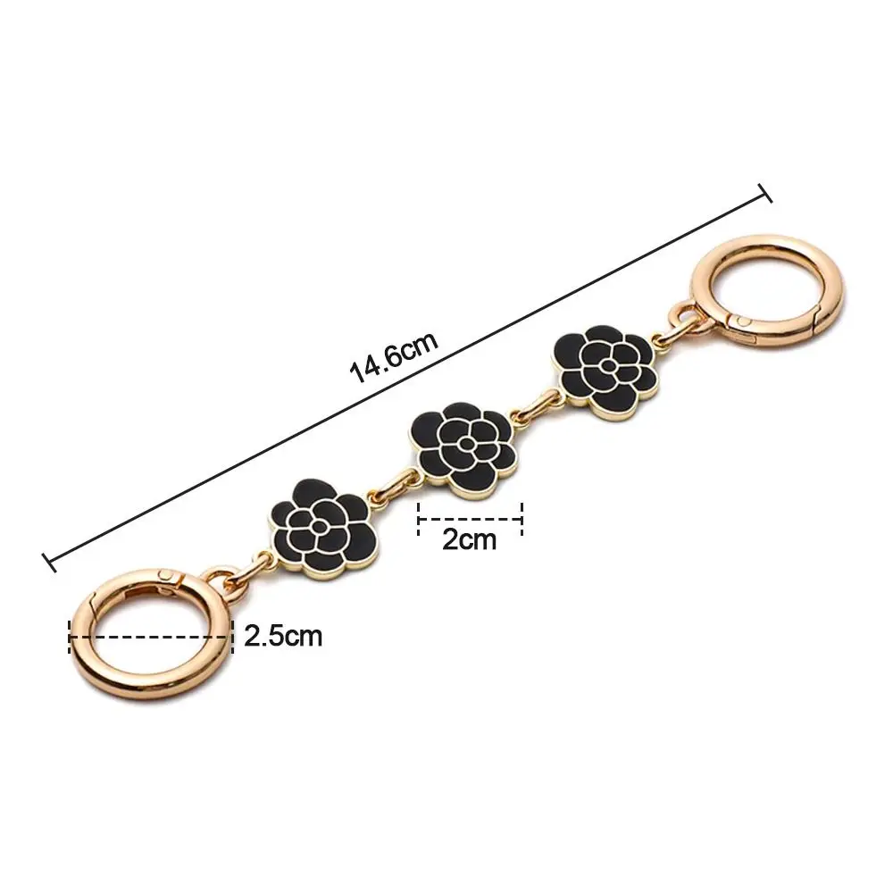 Cadena de extensión para bolso con forma de camelia, repuesto - imagen 5