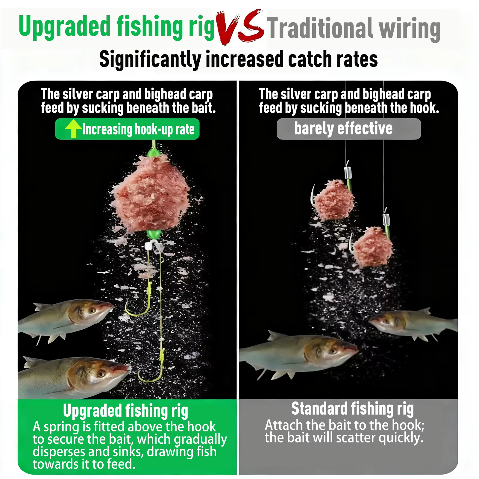 FishTrip Ise-Ni Daiwa – Gancho Fluorescente para Carpa - imagen 5