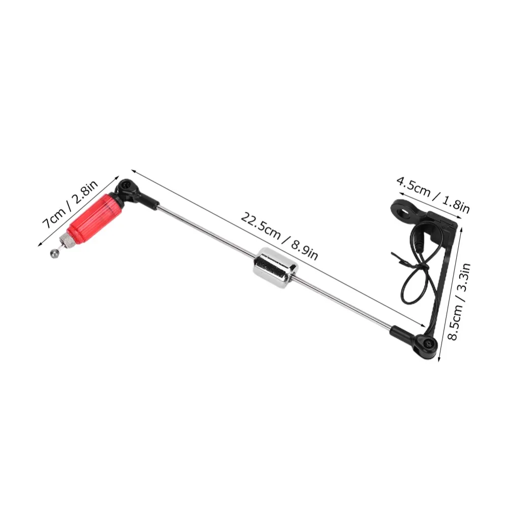 Indicadores de picada iluminados con colgador oscilante para lago - imagen 4