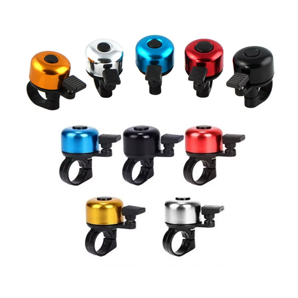 Campana de seguridad para bicicleta con anillo metálico protector - imagen 3