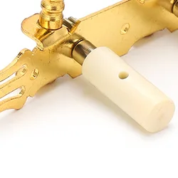 Clavijas de Afinación para Guitarra 3L 3R – Negras y Doradas
