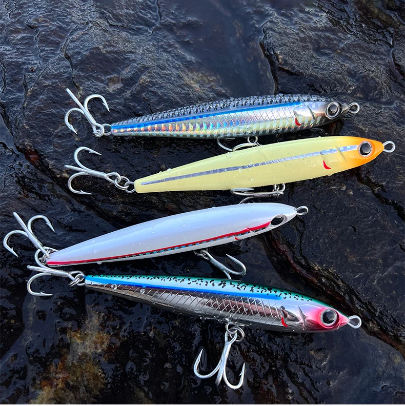 Detalle del señuelo para pesca de media y profundidad