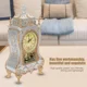 Reloj despertador vintage clásico con péndulo imperial para escritorio - imagen 4