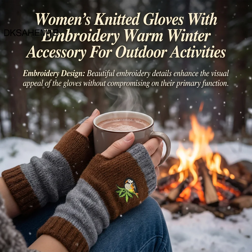 Guantes térmicos antiviento para senderismo, hombre y mujer - imagen 5