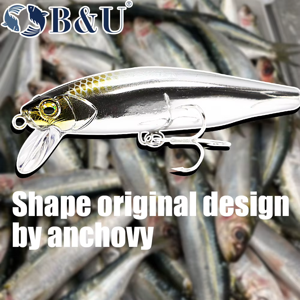 B&U Minnow Swimbait – Señuelo realista para depredadores - imagen 4