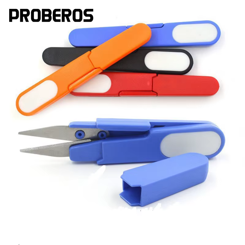 Mini tijeras de pesca en U de acero inoxidable – Cortador de línea y pescado