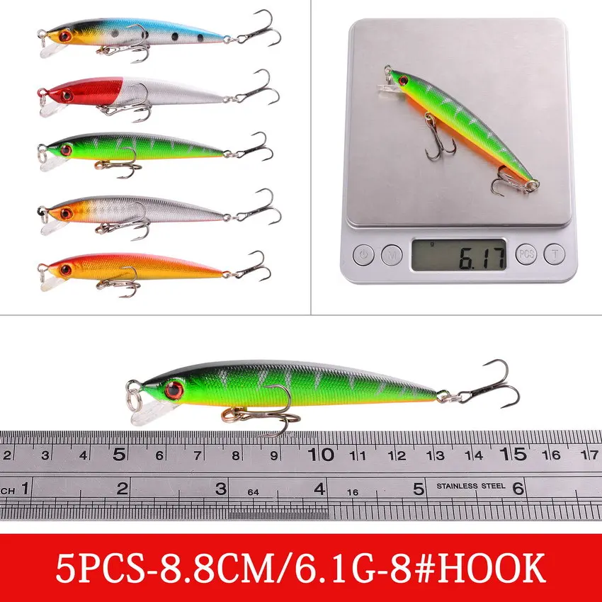 Set de 88 piezas para pesca variada