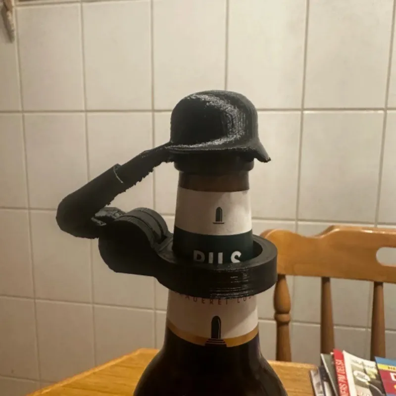 Tapón con acabado en colores disponibles