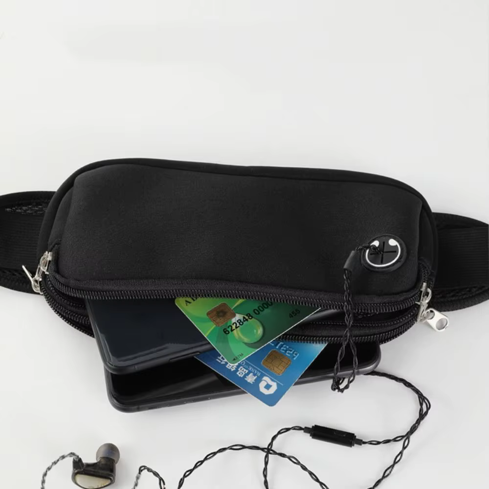 Riñonera Impermeable de Poliéster – Bolsa de Cintura y Pecho para Pesca - imagen 2