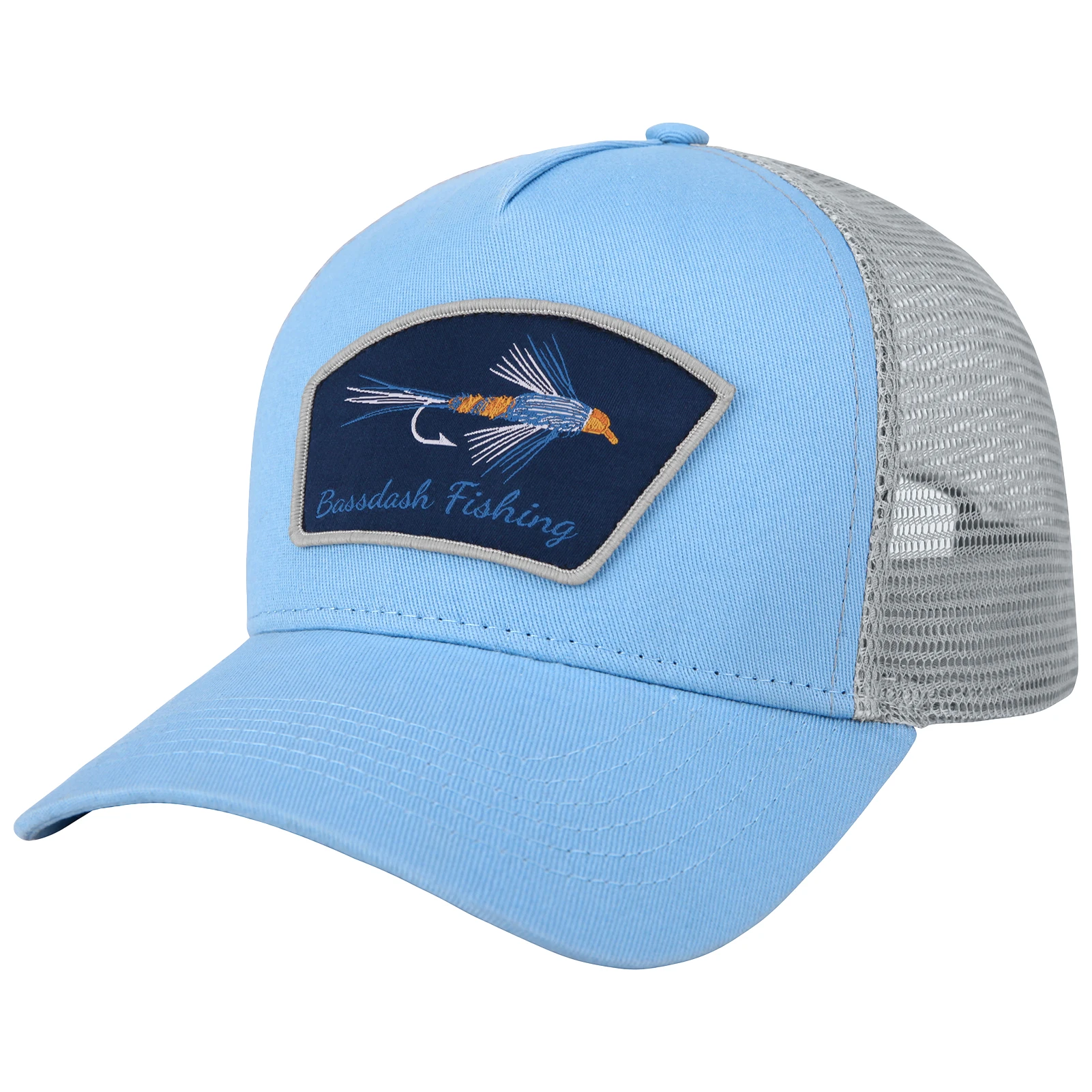 Parte trasera de la gorra con malla