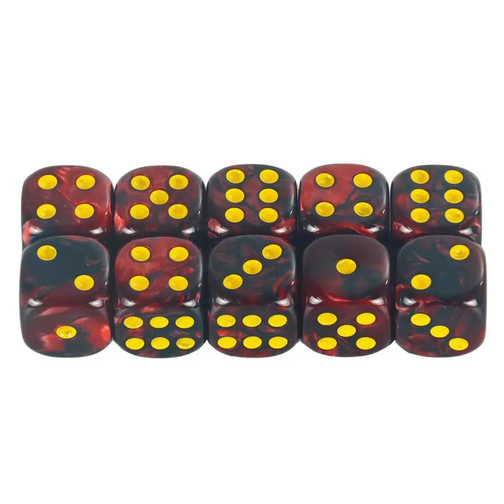 Dados de colores para juegos de rol y mesa