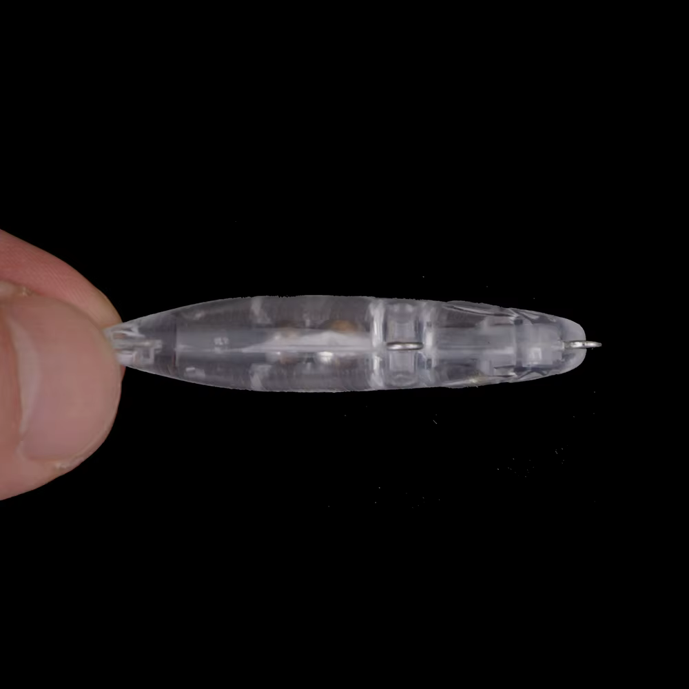 Chan'sHuang Señuelo Sonajero Hundido Micro 48mm – Blanco sin pintar - imagen 5