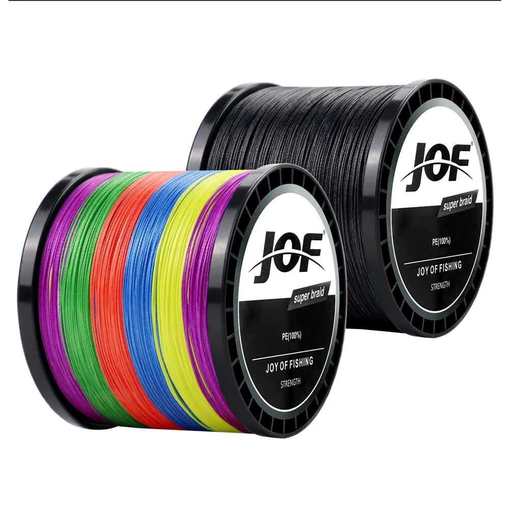 JOF 300m 500m 1000m: trenza PE suave para detectar mejor los avisos