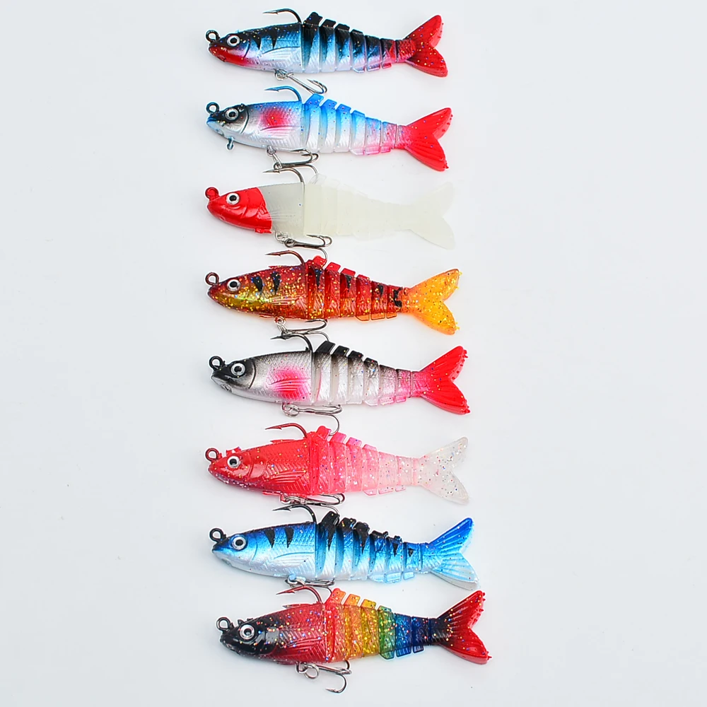 Vinilo blando para lubina y pesca con cabeza de plomo - imagen 5