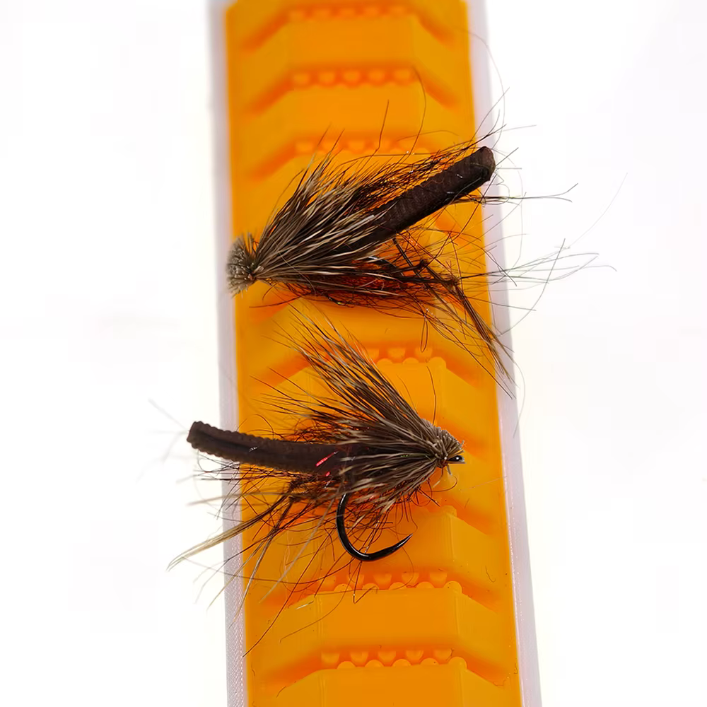 Wifreo Moscas Secas Caddis Sin Púas – Pelo de Alce y Espuma para Trucha - imagen 2