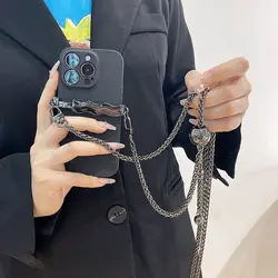 Clip de Móvil con Cadena Ajustable Universal – Accesorio para Bolsos