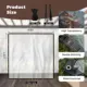 Goture Lona Transparente Impermeable Gruesa para Exteriores y Jardín