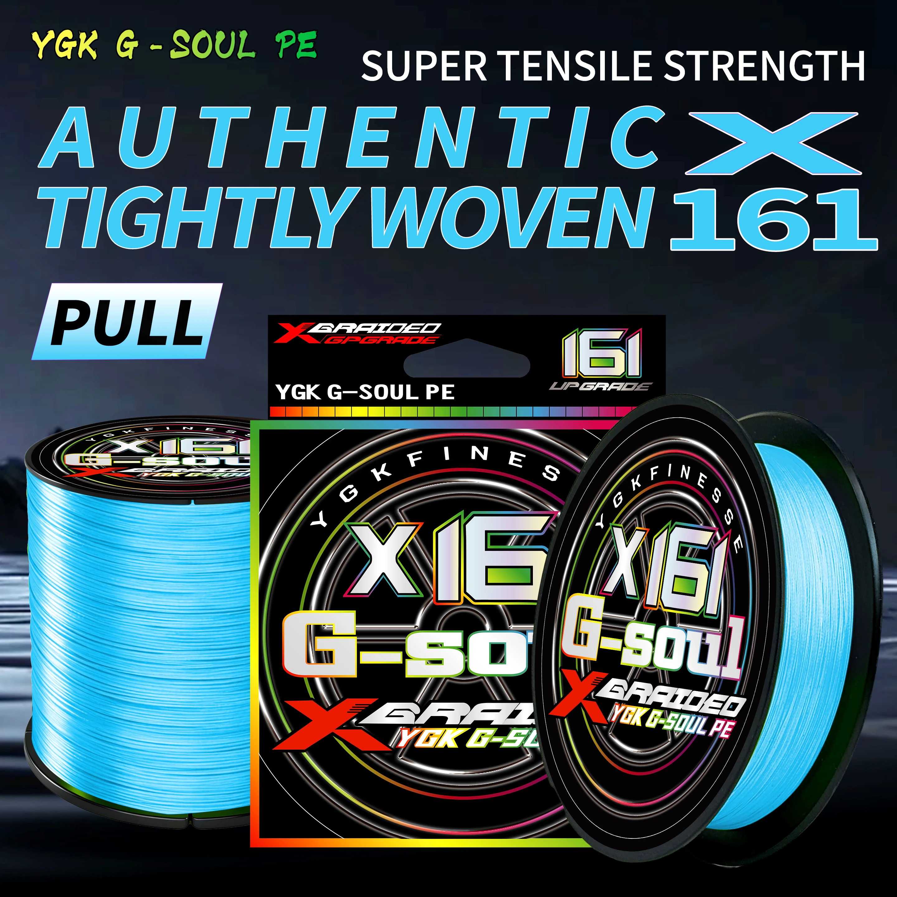 Línea trenzada YGK X16+1 – Multifilamento para pesca de carpa - imagen 3