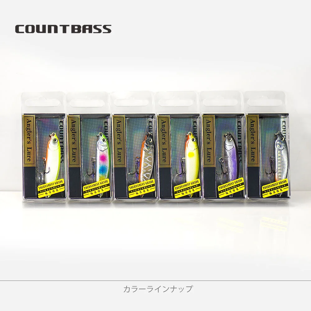 COUNTBASS Wobbler lápiz flotante Topwater – Señuelo duro para lucio - imagen 5