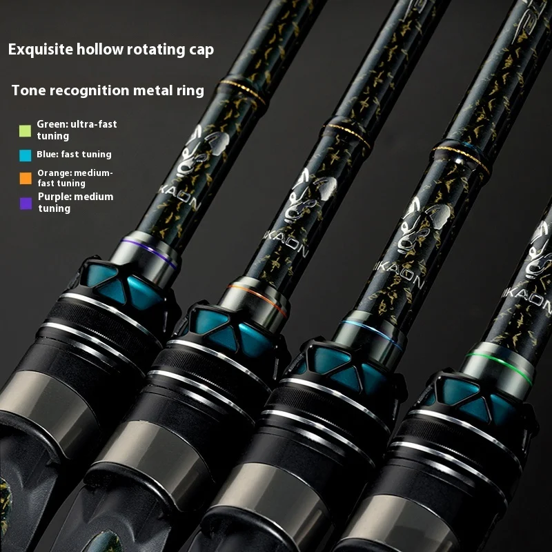 Caña spinning RIKAON T1100G – Fibra carbono anillos TZ lubina