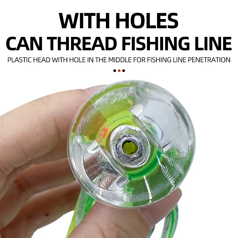 ShareShark señuelo pulpo acrílico para marlin y atún aguas profundas - imagen 5