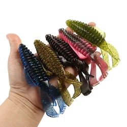Señuelo Crazy Flapper oscilante para lubina con forma de langosta