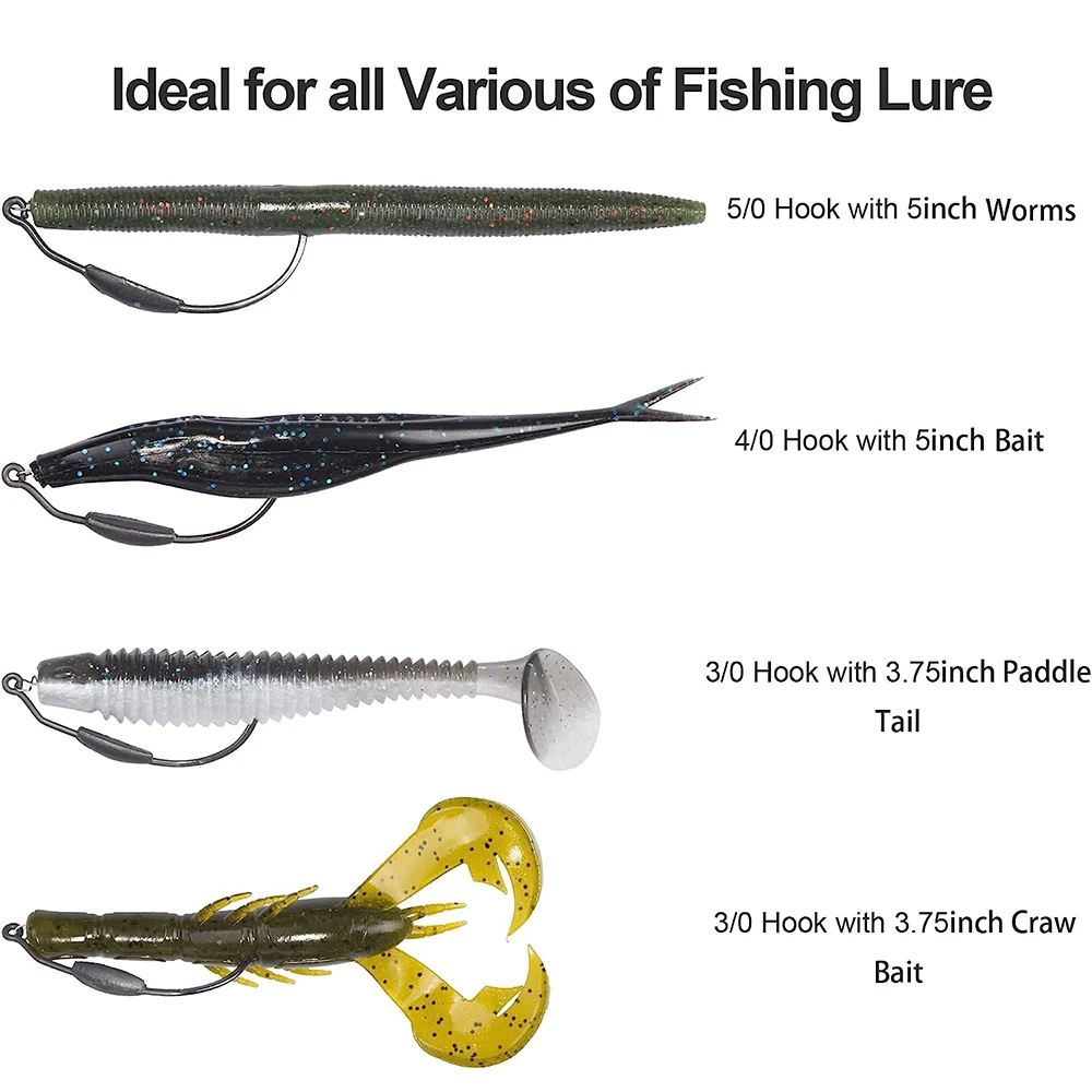 Anzuelos Jig Head con Center Pin – Para swimbait y vinilo - imagen 4