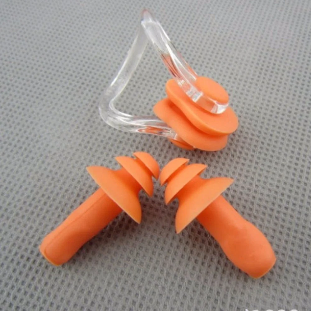 Tapones para los oídos impermeables de silicona – férula nasal